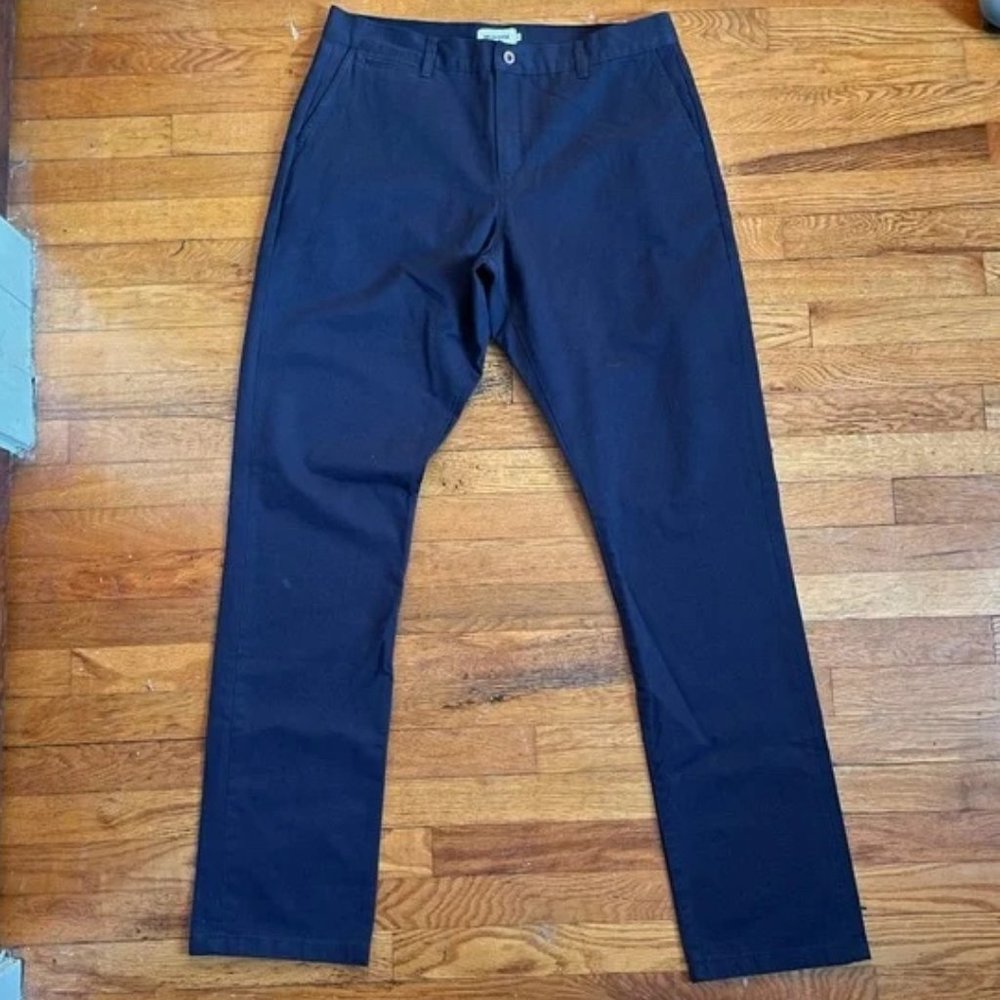 Taylor Stitch Democratic Navy Blue Chino